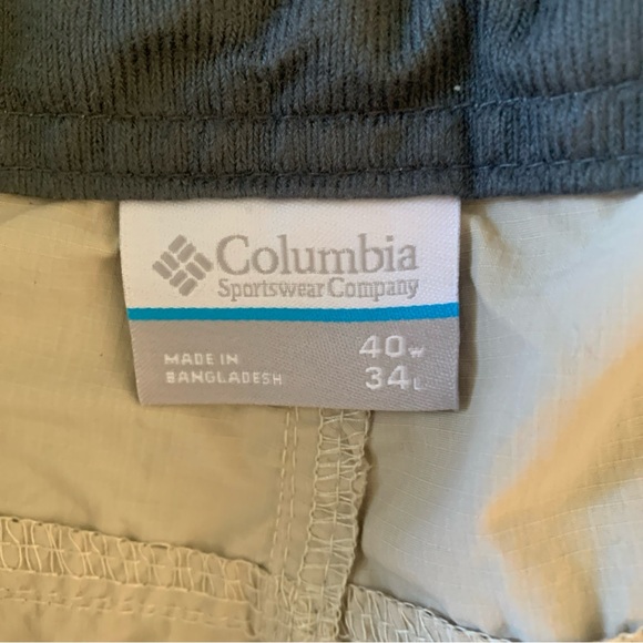 Columbia Men's Silver Ridge Utility Convertible Hike Pant Size 40 x 34 Tan Khaki - Picture 3 of 13